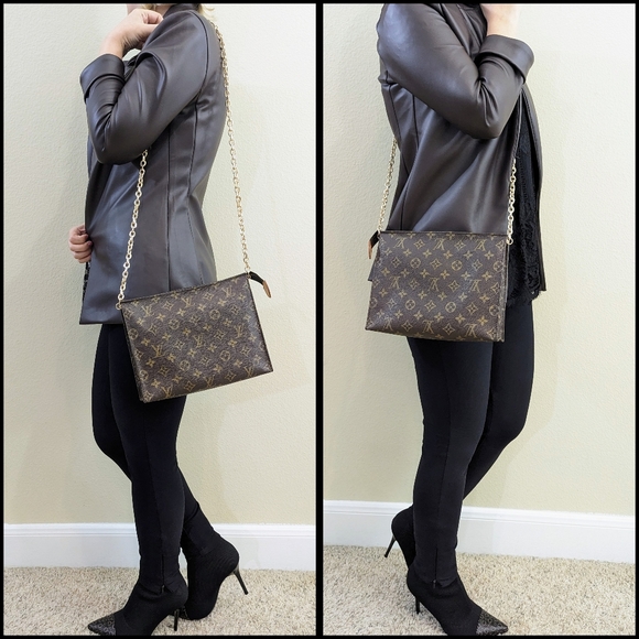 ✨Louis Vuitton✨ Toiletry 26 Brown monogram pouch. Very Good Condition - Picture 2 of 15